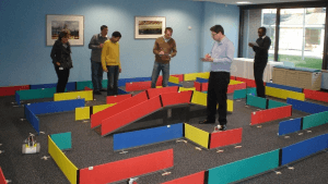 Mapping the maze in this high tech team building option
